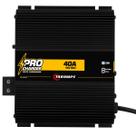 Fonte Taramps Pro Charger 40A Bivolt com Voltímetro e Amperímetro Preta