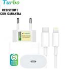 Fonte Turbo 20w Carregador Compatível com iPhon XR 11 12 13 14 15 USB-C Bivolt