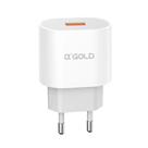 Fonte USB Turbo Rápido 30W 4.0 Anatel Original AGOLD Bivolt Tomada Carregador