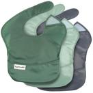 Food Bib Tiny Twinkle à prova d'água ajustável, pacote com 3 Food Bib Tiny Twinkle à prova d'água ajustável, pacote com 3
