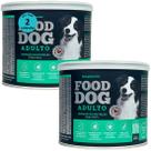 Food dog adulto 100g nutrição para cães adultos kit com 2