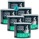 Food dog adulto 100g nutrição para cães adultos kit com 6