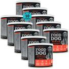 Food dog senior 100g nutrição para cães idosos kit com 10