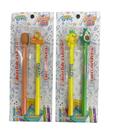Food Kit 2 Canetas Divertida Sortido - Polibrinq SCB78