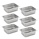 Food Pan Aplancee 1/2 Hotel Panelas de 10 cm de profundidade em aço inoxidável
