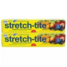 Food Wrap Stretch-Tite 500m² com cortador de slides TiteCut Food Wrap Stretch-Tite 500m² com cortador de slides TiteCut