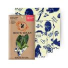 Food Wraps Bee's Wrap, cera de abelha reutilizável, pacote com 3 unidades