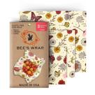 Food Wraps Bee's Wrap, reutilizável, vegano, sortido, pacote com 3