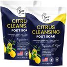 Foot Soak FOOT CURE Citrus Detox com sal Epsom 480 ml (pacote com 2) Foot Soak FOOT CURE Citrus Detox com sal Epsom 480 ml (pacote com 2)