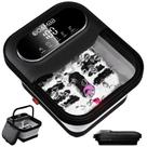 Foot Spa OOAMBB dobrável com controle de calor, bolhas e temperatura, preto
