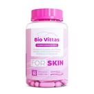 For Skin com Colágeno Verisol - 90 Capsulas 1000mg - Bio vittas For Skin com Colágeno Verisol - 90 Capsulas 1000mg - Bio vittas