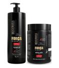 Força Com Pimenta Shampoo 1L + Máscara 1 Kg Bio Extratus