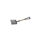 Forcado para Cascalho com 10 Dentes em Aço com Cabo de Madeira 71cm - Tramontina Forcado para Cascalho com 10 Dentes em Aço com Cabo de Madeira 71cm - Tramontina