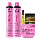 Force Cosméticos Kit Força Extrema Capilar Nutrição, Crescimento e Brilho 5 itens