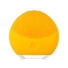 Forclean Esponja Elétrica Massageadora Limpeza Facial Amarelo