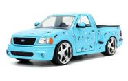 Ford F-150 SVT 1999 I Love The 90"S Azul Jada 1/24 Ford F-150 SVT 1999 I Love The 90"S Azul Jada 1/24