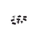 Ford kit clip com 9 unidades novo original