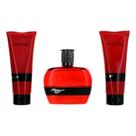 Ford Mustang Vermelho Set-Edt Spray 3.4 Oz & Cabelo E Body Wash