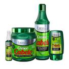 Forever Liss Cresce Cabelo Kit Completo Mascara 1Kg Tratamento Fortalecedor