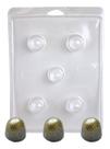 Forma 3 Partes Com Silicone P/ Bombom Decorado Riscado Molde