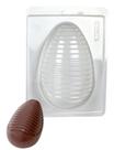 Forma 3 Partes Silicone Ovo Páscoa 500 G Detalhe Vinco