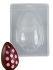 Forma 3 Partes Silicone Ovo Páscoa 500g Vazado Bolas Bolinha