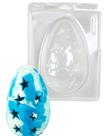 Forma 3 Partes Silicone Ovo Páscoa 500g Vazado Estrela