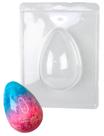 Forma 3 Partes Silicone Para Chocolate Ovo De Páscoa 250g