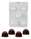 Forma 3 Partes Silicone Para Chocolate Trufa Artesanal 45g