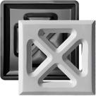 Forma 3d Abs Cobogó Concreto Profissional Elemento Vazado - Xis