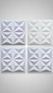 Forma 3D Gesso 4 Peças 30x30cm Mini Colinas