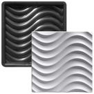 Forma 3D Gesso e Cimento ABS - Dunes 40x40