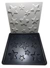 Forma 3D Gesso e Cimento ABS - Estrelas Forma 3D Gesso e Cimento ABS - Estrelas