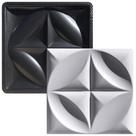 Forma 3D Gesso e Cimento ABS - Floral 40x40 Xmoldes Forma 3D Gesso e Cimento ABS - Floral 40x40 Xmoldes