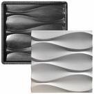 Forma 3D Gesso e Cimento ABS - Ondas