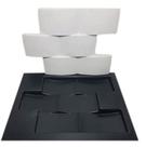 Forma 3D Gesso e Cimento ABS - Tijolinho Côncavo