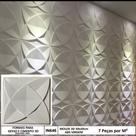 Fôrma 3d Gesso Floribela Dakar 39x39cm ABS 2mm Molde Para Gesso/Cimento 3d IN646