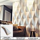 Fôrma 3d Gesso Mini Origami 48x13,5cm Abs 1,5mm Molde Para Gesso/cimento 3d 622
