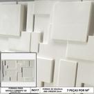 Forma 3d Gesso Mosaico Liso 50x35cm ABS 2MM Molde Para Gesso/Cimento/Concreto IN317