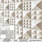 Forma 3d Gesso Pirâmides 40x40cm ABS 2MM Molde Para Gesso/Cimento 3d IN260 Forma 3d Gesso Pirâmides 40x40cm ABS 2MM Molde Para Gesso/Cimento 3d IN260