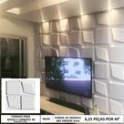 Forma 3d Gesso Trevo 40X40cm ABS 2mm Molde Para Gesso/Cimento/Concreto 3d IN245