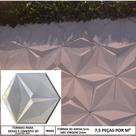 Forma 3d Hexagonal Estrelar 40x34,5 Abs 2mm Molde Cimento/ge Forma 3d Hexagonal Estrelar 40x34,5 Abs 2mm Molde Cimento/ge