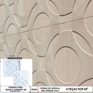 Forma 3d molde para gesso 3d muralta 50x50cm em abs 2mm gesso / cimento 3d in268