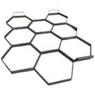 Forma Aço Para Carimbar Pisos Estampar Concreto 20x20cm