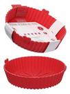 Forma AirFryer Cesto Fritadeira Silicone Forno Microondas Reutilizável