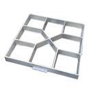 Forma Alumínio Molde Piso Calçada Bloco Concreto 40x40x4 Pedra Jardim