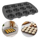 Forma Antiaderente para Muffins Cupcake Bolo 12 Cavidades Forma Antiaderente para Muffins Cupcake Bolo 12 Cavidades