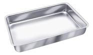 Forma / Assadeira De Aluminio Retangular Alta 3 42x30,8x6cm - Oem