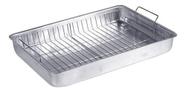 Forma / Assadeira De Aluminio Retangular Alta Com Grelha 03 - Oem Forma / Assadeira De Aluminio Retangular Alta Com Grelha 03 - Oem