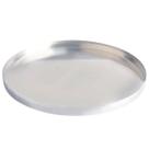 Forma Assadeira De Pizza Aluminio Polido 30cm Nacional